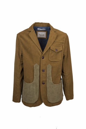 Iconic jacket in moleskin cotton